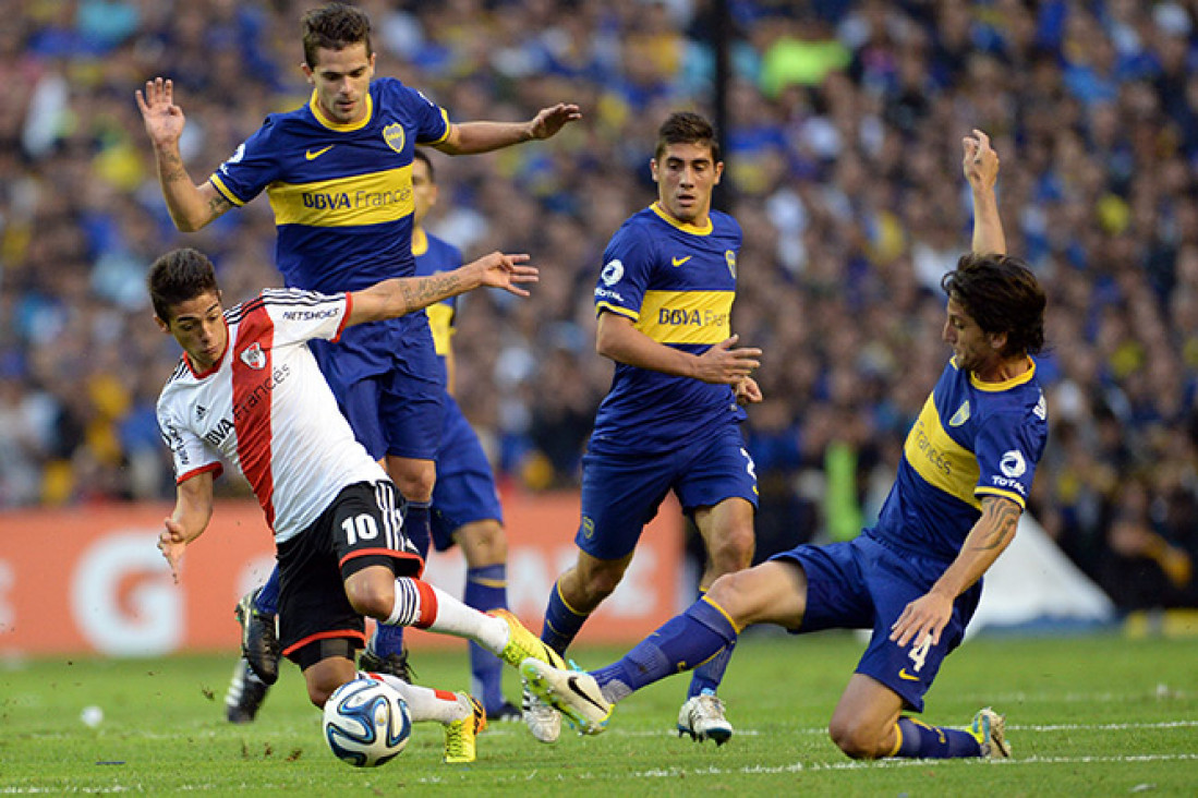 imagen El triunfo de River en el Superclásico abrió el segmento deportivo de Café Universidad