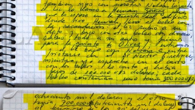 imagen La redacción en los cuadernos "es casi brillante"