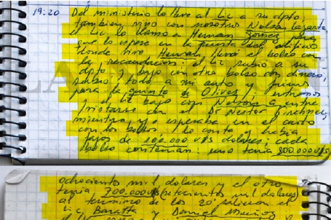 imagen La redacción en los cuadernos "es casi brillante"