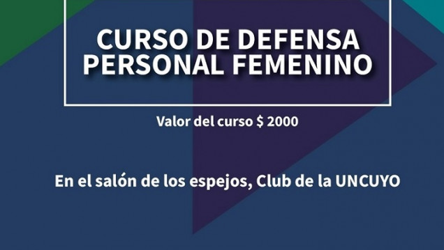 imagen Invitan a un curso de defensa personal para niñas y mujeres en las instalaciones de la UNCUYO