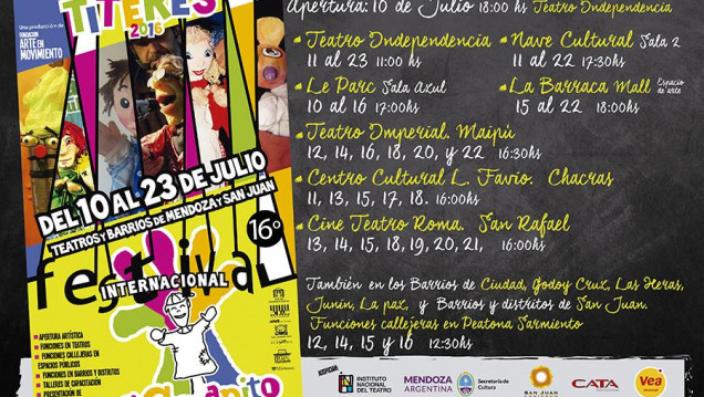 imagen Vacaciones y Títeres con "El Cuyanito"