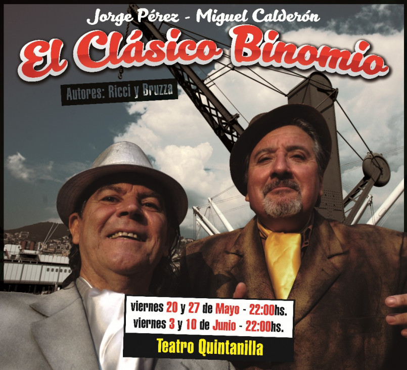 imagen "El Clásico Binomio", ahora en el Quintanilla