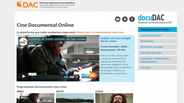 imagen Documentales gratis en una plataforma online