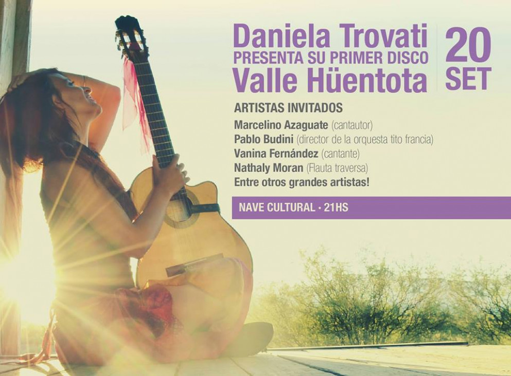 imagen Daniela Trovati presenta su primer disco 