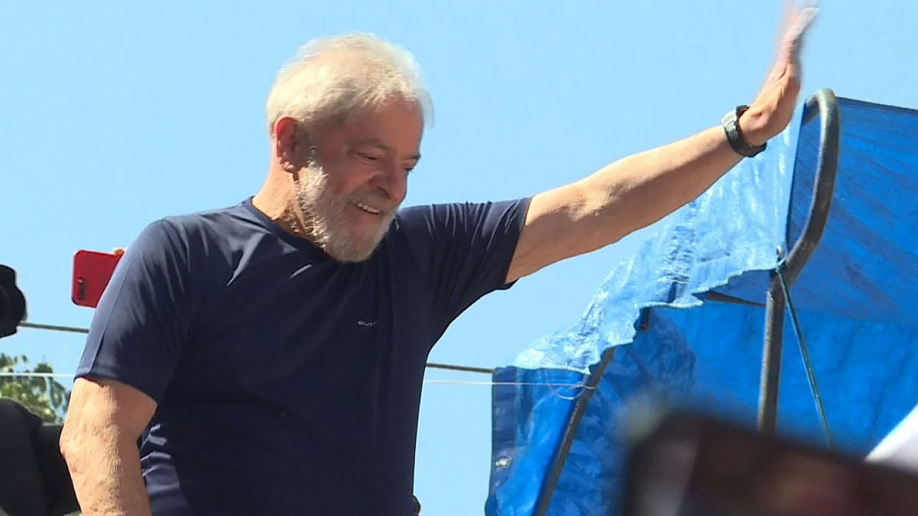 imagen Ordenaron la liberación de Lula, pero la suspendieron minutos después