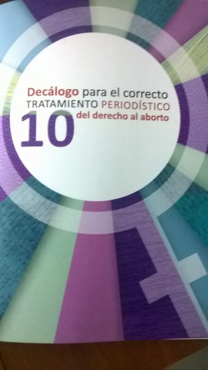 imagen Un correcto tratamiento periodístico del Derecho al Aborto