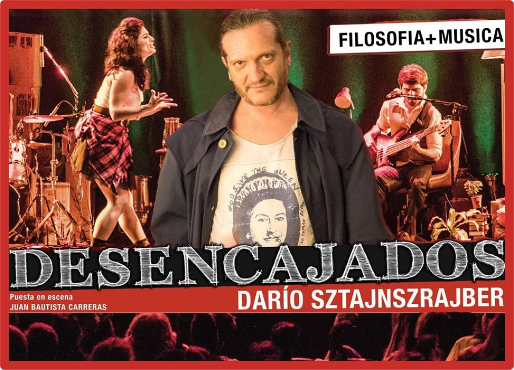 imagen Filosofía y Música en Mendoza con "Desencajados" y Dario Sztajnszrajber