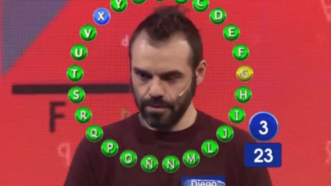 imagen Diego, el de "Pasapalabra"