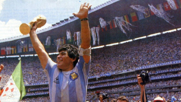 imagen "Los hinchas están contentos con la llegada de Maradona"