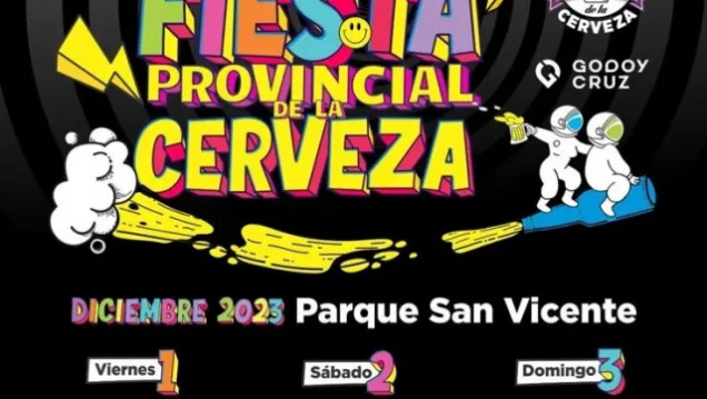 imagen Todo listo para la Fiesta de la Cerveza en Godoy Cruz