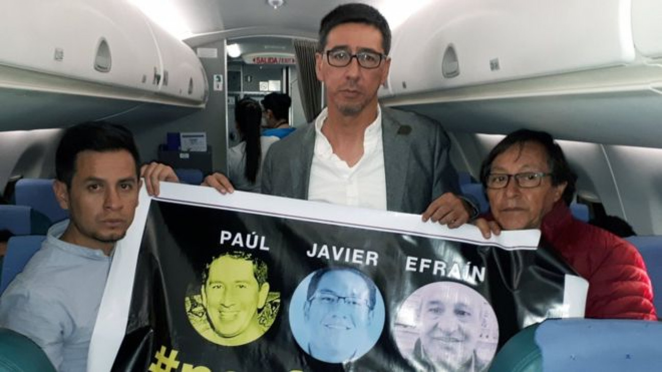 imagen Triple crimen de periodistas: "Se busca involucrar a Ecuador en un proceso bélico"