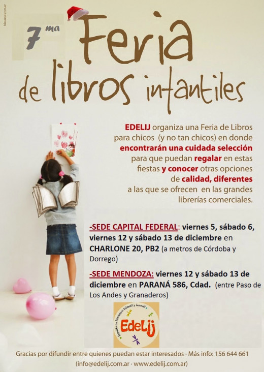 imagen Hoy comienza la 7ma Feria de Libros para Chicos