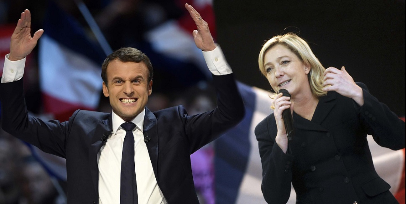 imagen Balotaje en Francia: las encuestas señalan a Macron como ganador