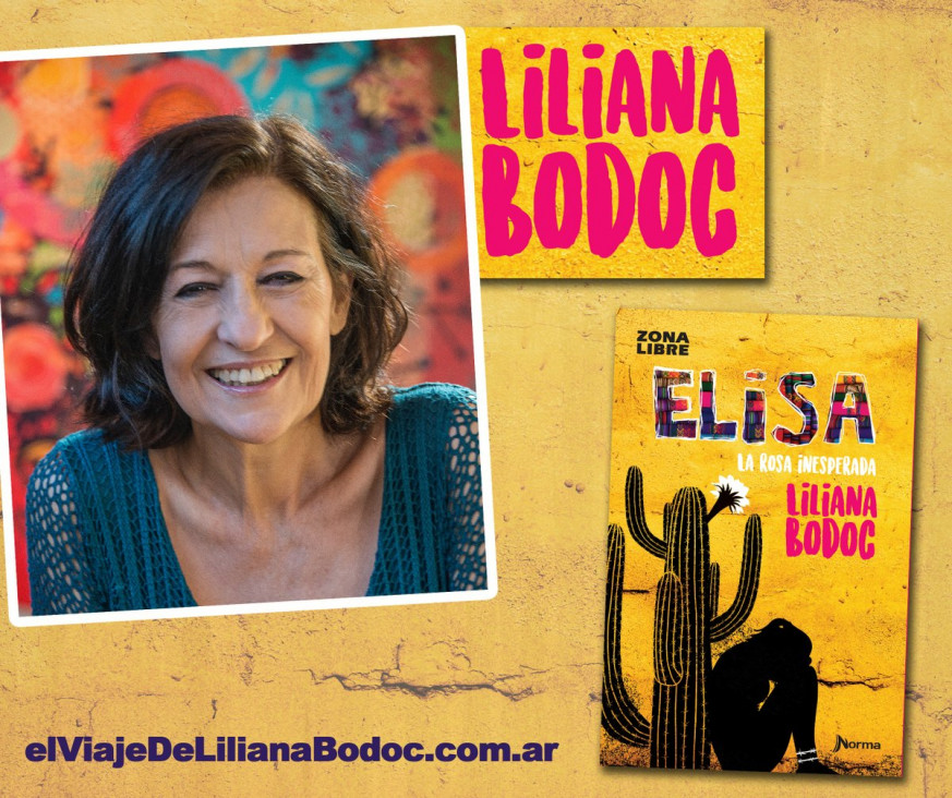 imagen Liliana Bodoc presenta en Mendoza "Elisa. La rosa inesperada", su nuevo libro