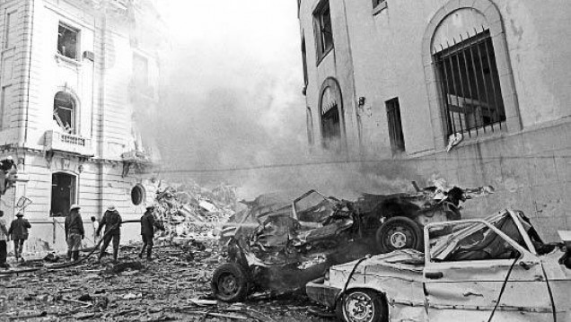 imagen A 23 años del atentado a la Embajada de Israel en Buenos Aires
