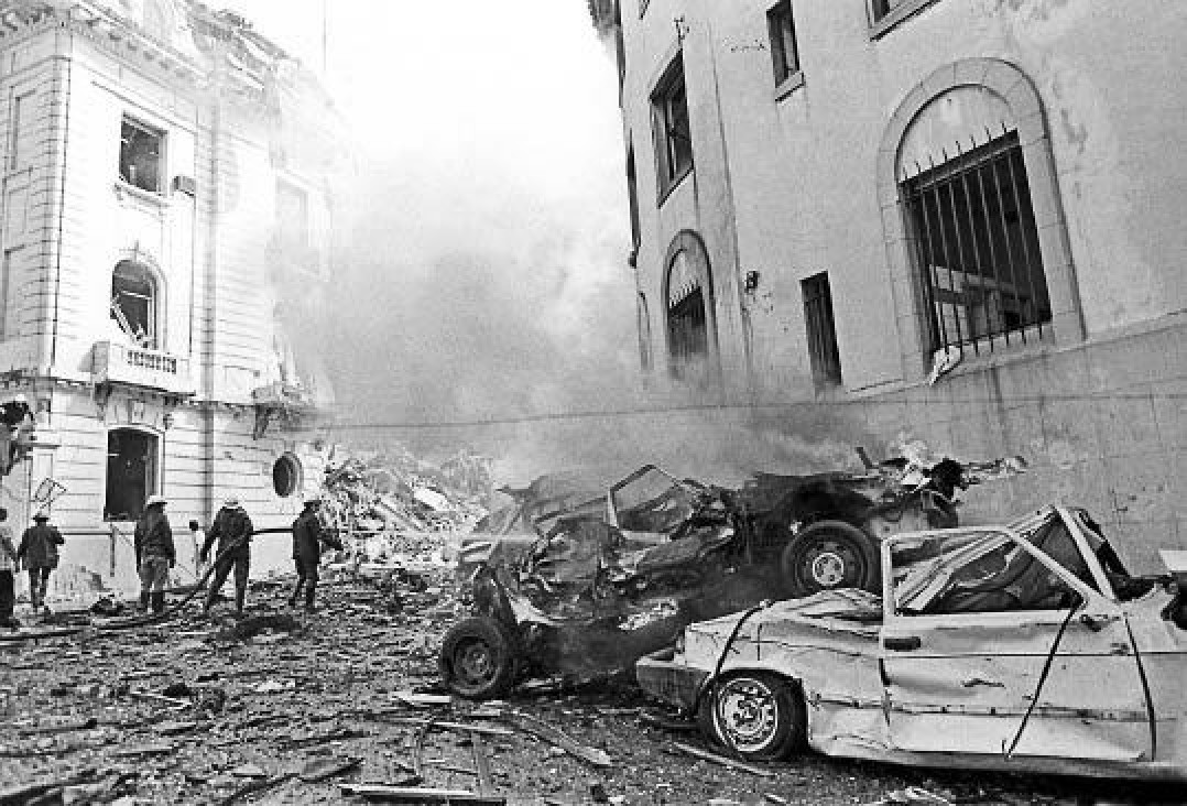 imagen A 23 años del atentado a la Embajada de Israel en Buenos Aires
