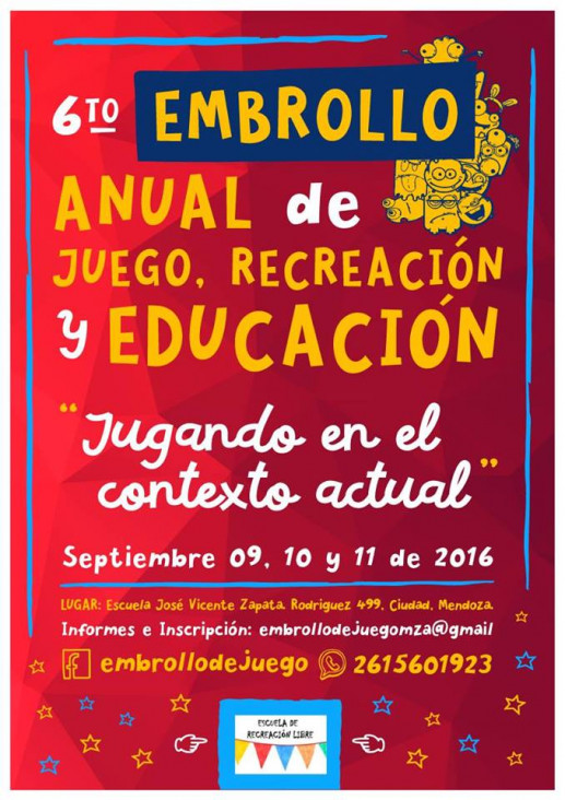 imagen Un embrollo de juego, recreación y educación, en Mendoza