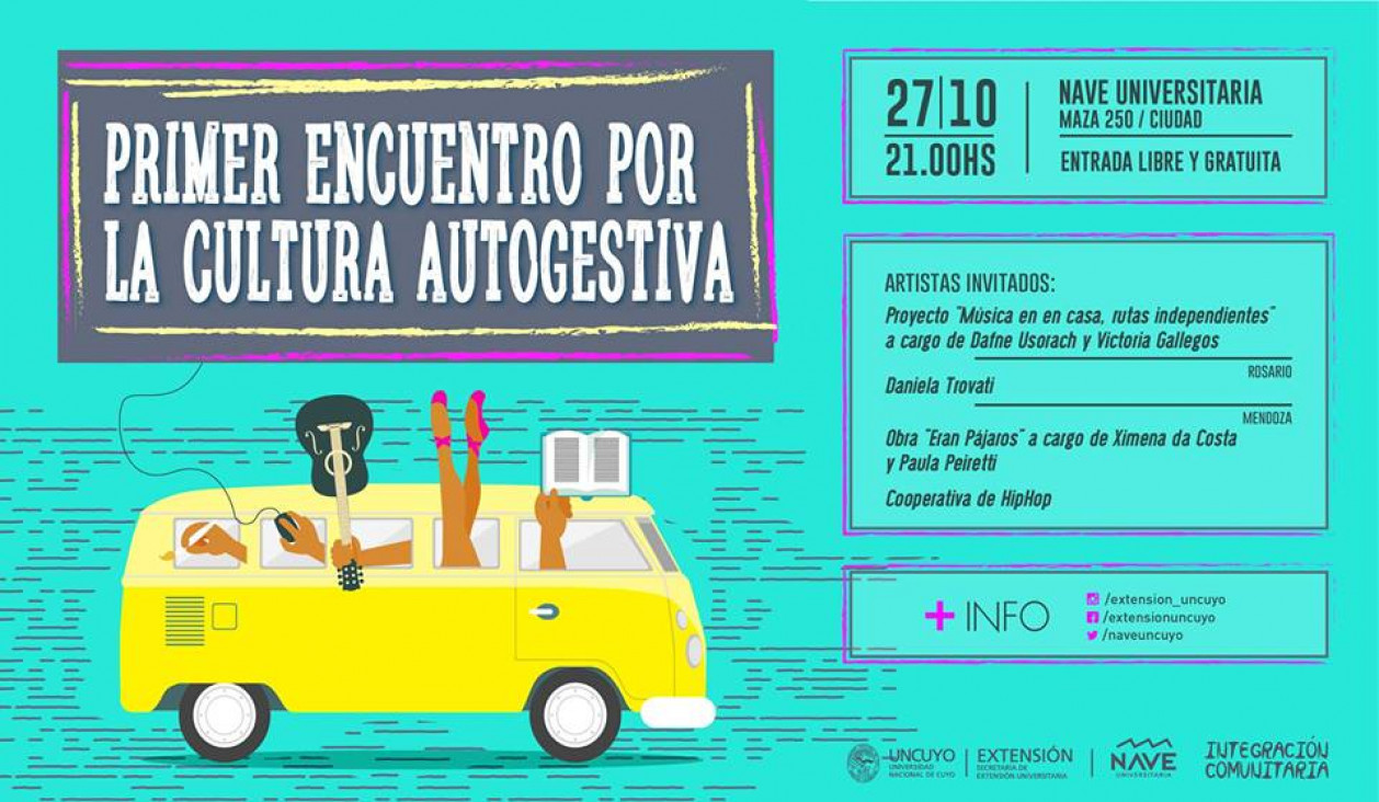 imagen Primer Encuentro de Cultura Autogestiva en la Nave Universitaria