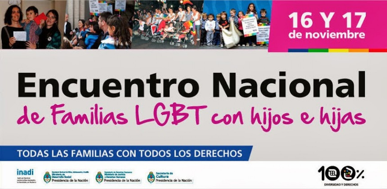 imagen Organizan el Encuentro Nacional de Familias LGTB con hijos e hijas