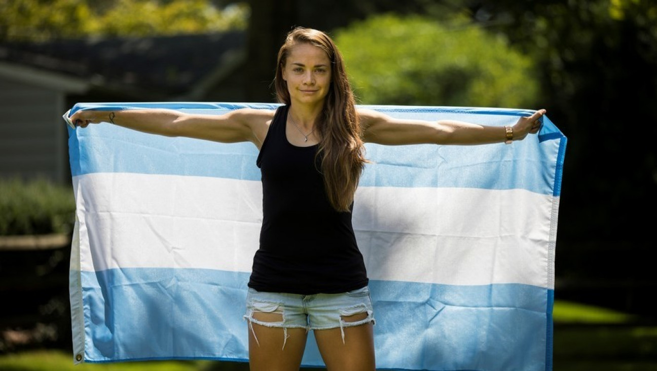 imagen Estefanía Banini defendió a Messi y criticó el proyecto de Sampaoli