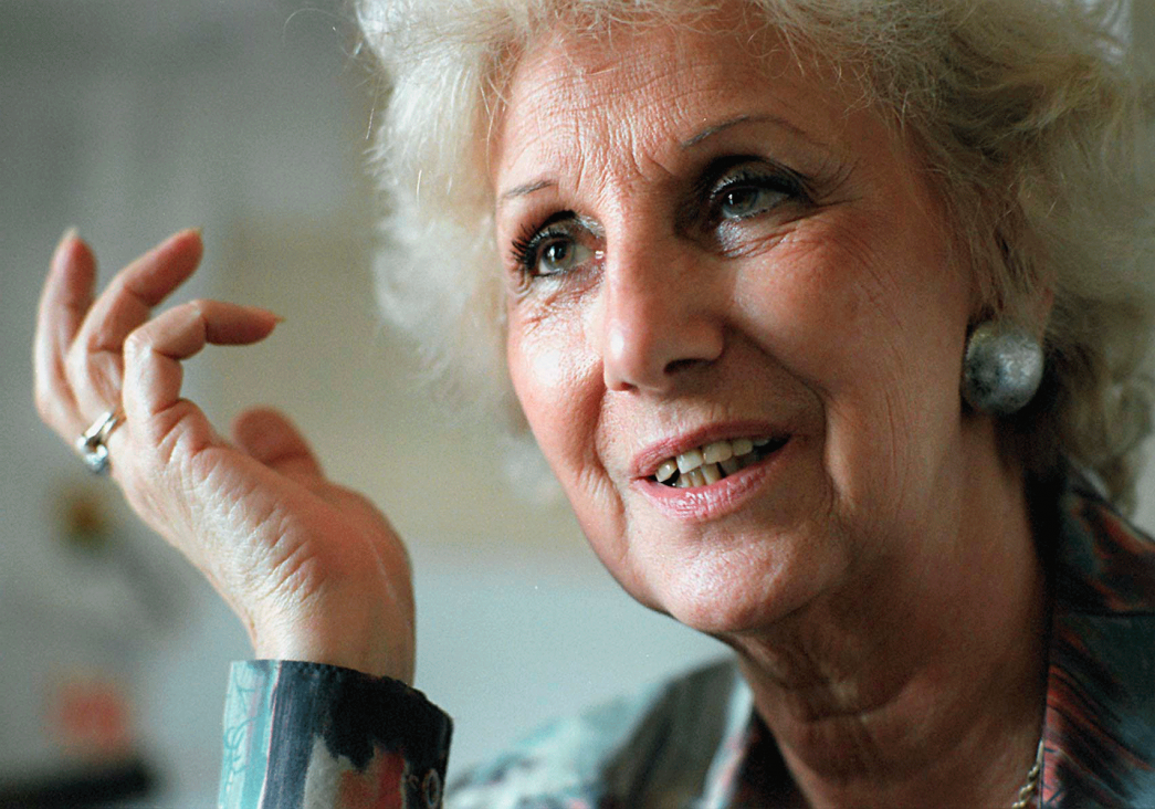 imagen "No hay democracia, es una etapa muy peligrosa", afirmó Estela de Carlotto