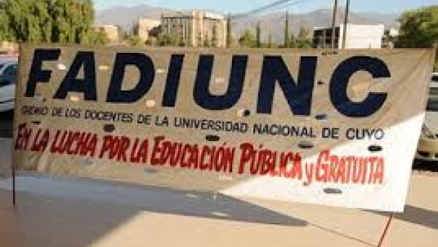imagen El paro de docentes no afectará el transcurso de las elecciones, reconoció FADIUNC