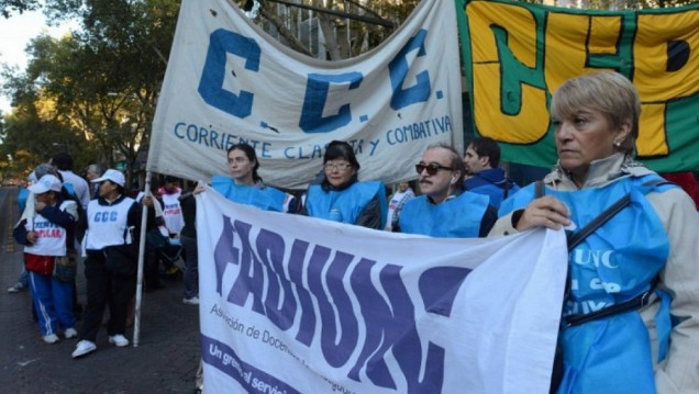imagen Paro de docentes universitarios: las voces de la UNCUYO y Fadiunc