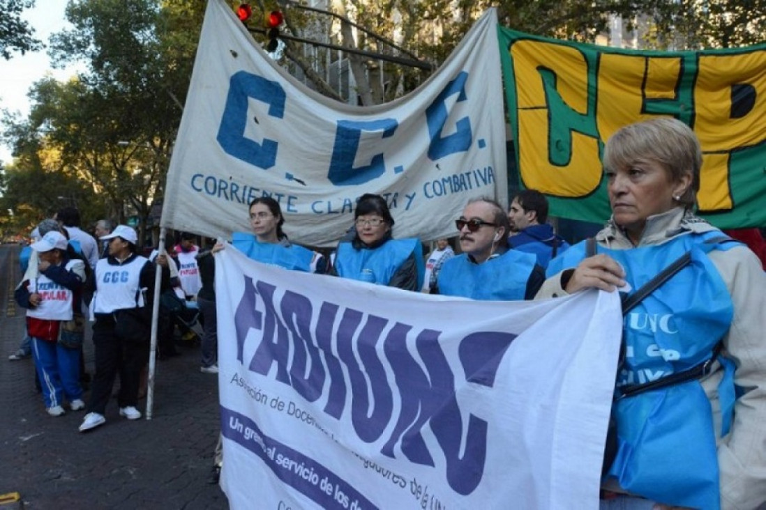 imagen Paro de docentes universitarios: las voces de la UNCUYO y Fadiunc