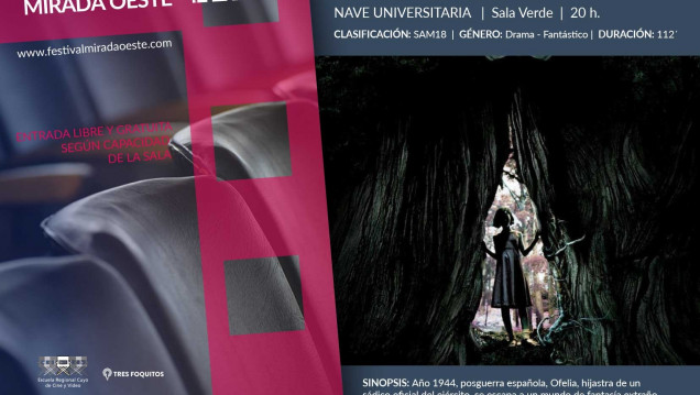 imagen Cine Universidad se suma al Festival Mirada Oeste