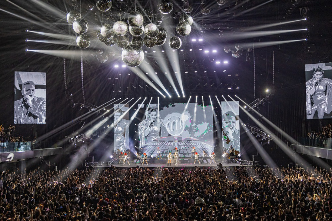 imagen Miranda cerró cuatro noches en el Movistar Arena con una verdadera fiesta pop
