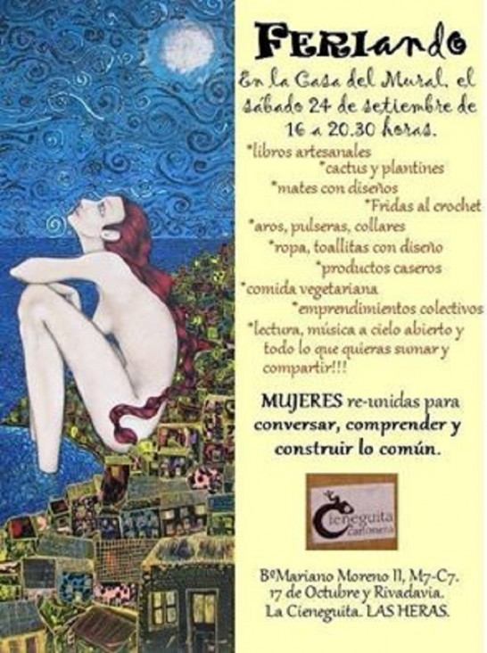 imagen "Feriando", este sábado en la Casa del Mural