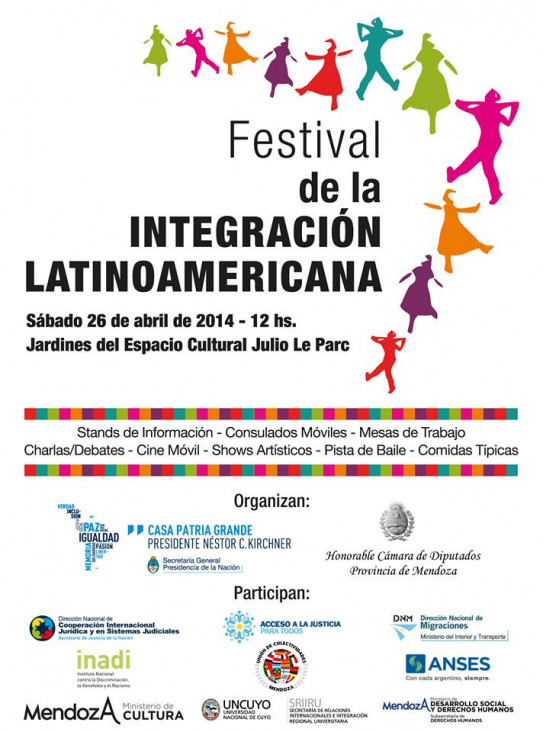 imagen Festival de la Integración Latinoamericana en el Espacio Cultural Julio Le Parc