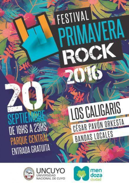 imagen Los Caligaris en Radio Universidad y en el Primavera Rock
