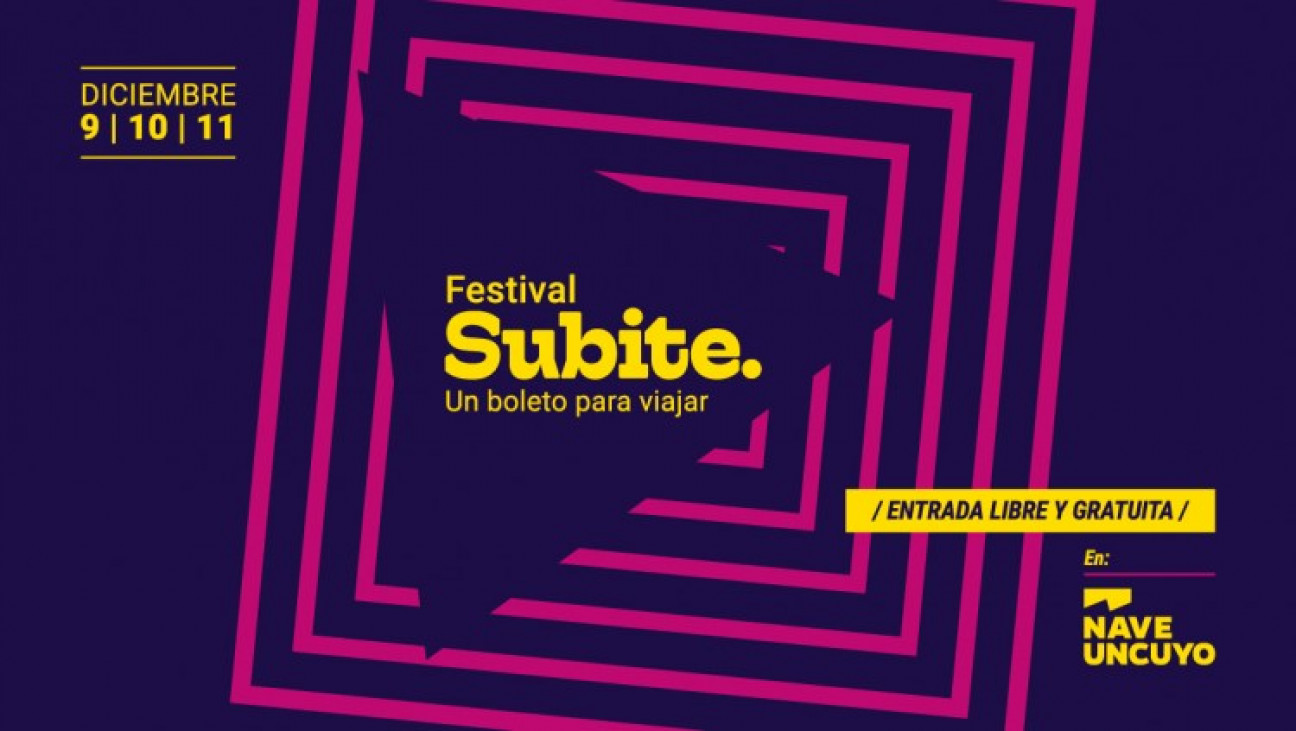 imagen "Festival Subite", la propuesta de la UNCUYO que reúne bandas en vivo, arte y talleres para cerrar el año