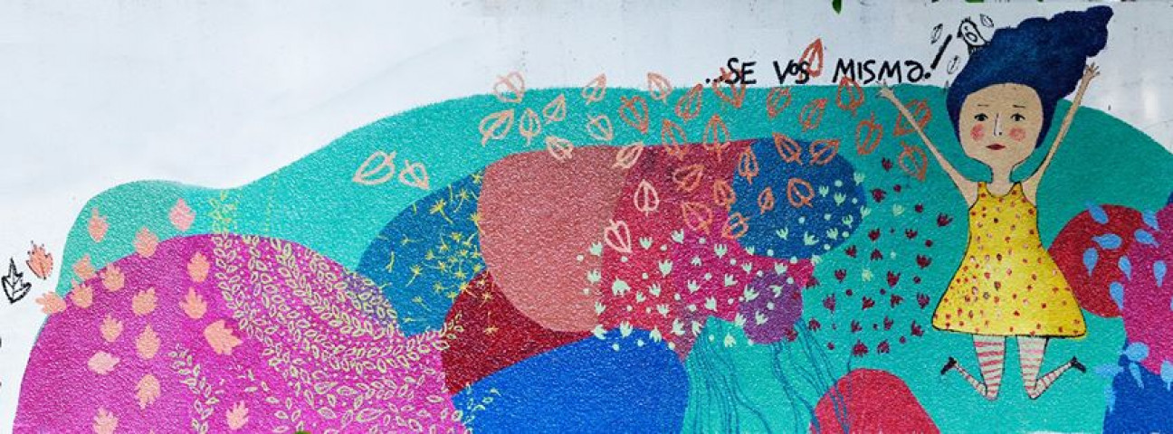imagen "FlorDelirio-artistas genias": colectivo de artistas talentosas plásticas mendocinas y talentosas