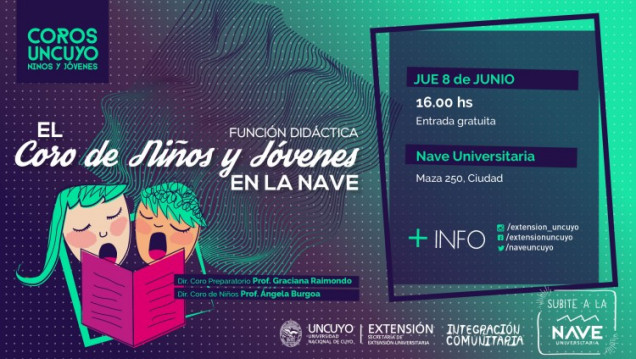 imagen Función didáctica del Coro de Niños y jóvenes de la UNCUYO