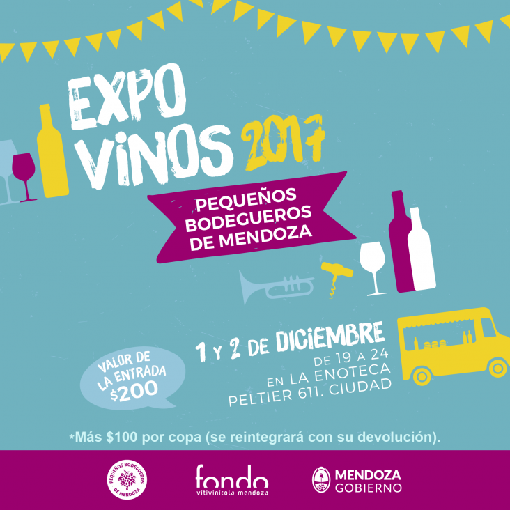 imagen La Enoteca será sede de la Expo Vinos Pequeños Bodegueros