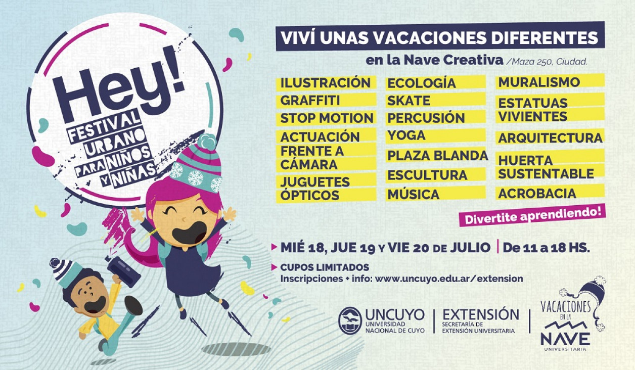imagen El Festival HEY! para estimular la creatividad ecológica en lxs chicxs