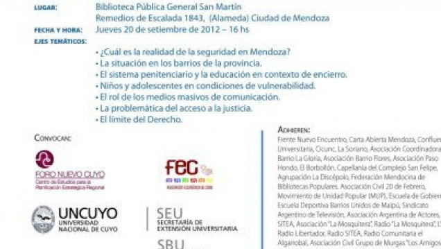 imagen Café Universidad - Foro por una seguridad democrática - Entrevista a Carlos Aguiló