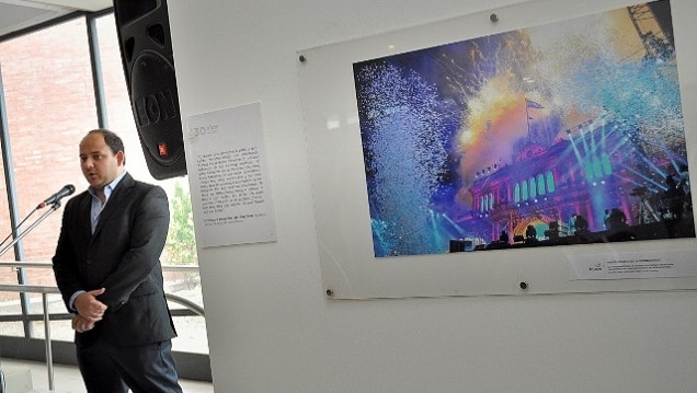 imagen Inauguraron la muestra fotográfica sobre "30 años de continuidad democrática"