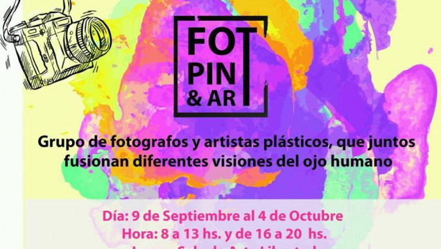 imagen Fot Pint & Art: la fusión de tres artes 