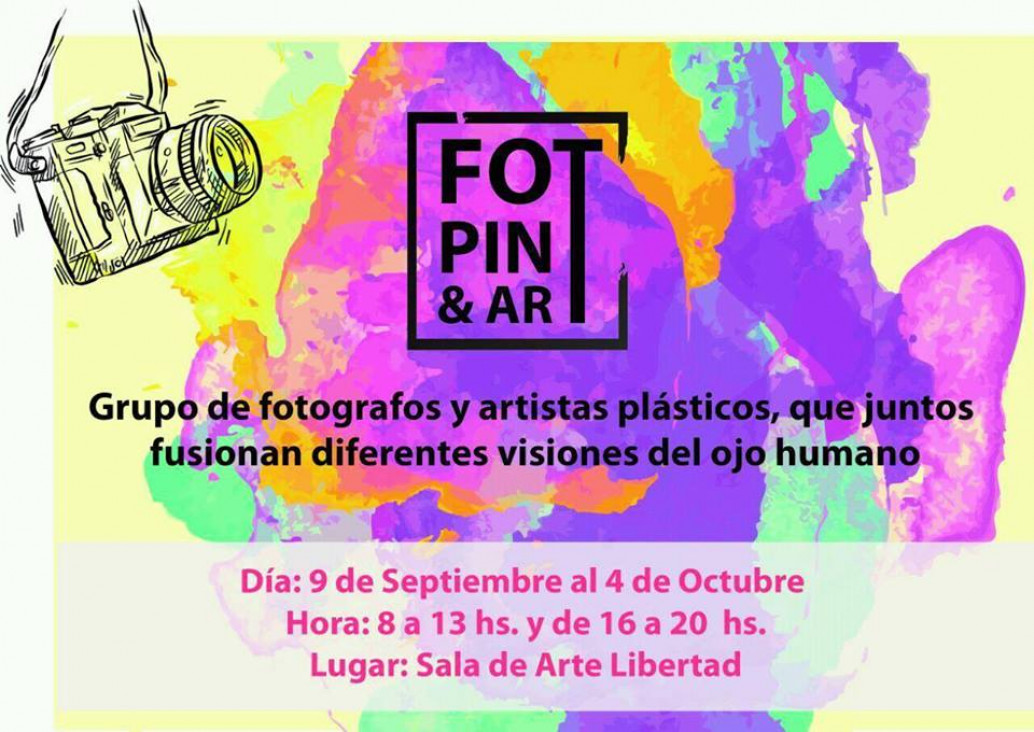 imagen Fot Pint & Art: la fusión de tres artes 