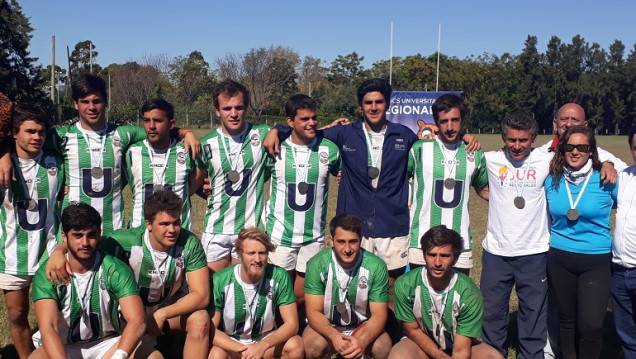 imagen El rugby seven le dio la primera medalla de plata a la UNCUYO