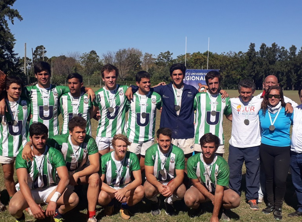 imagen El rugby seven le dio la primera medalla de plata a la UNCUYO