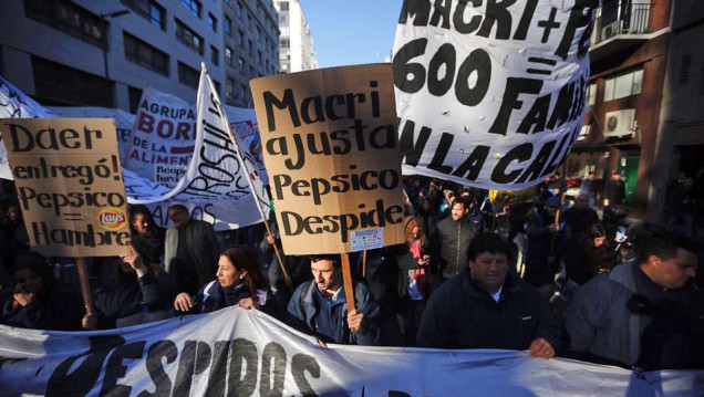 imagen Empleados de Pespico volvieron a reclamar por la reapertura de la fábrica 