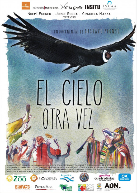imagen "El cielo otra vez", un documental sobre la conservación del Cóndor Andino