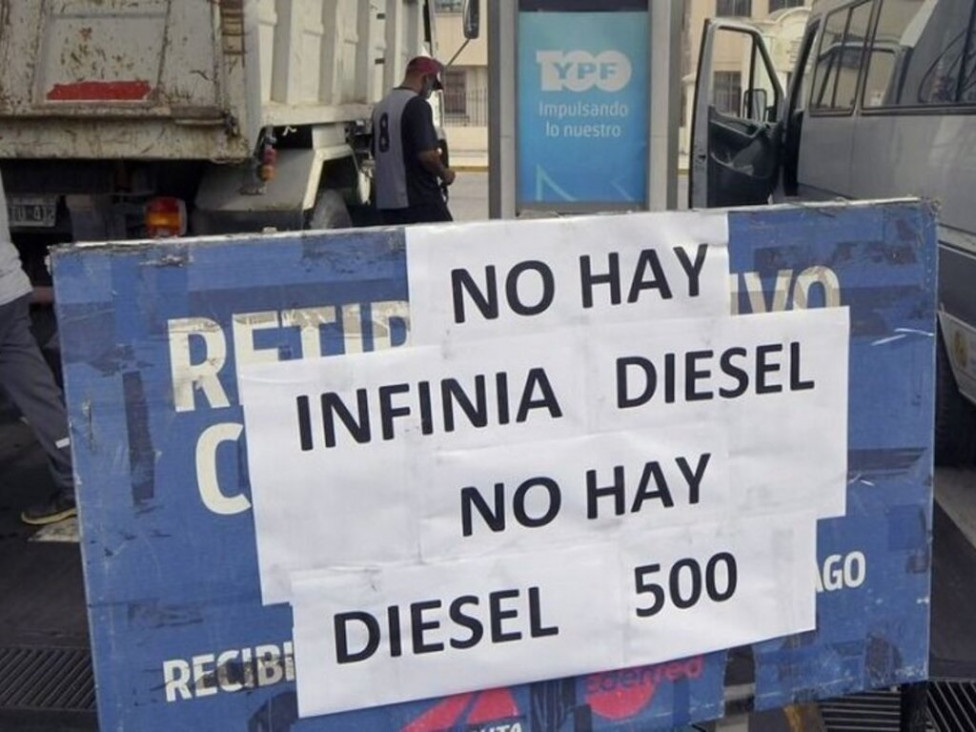 imagen Falta de Gasoil: "Desde Aprocam no tenemos respuesta del Gobierno nacional"