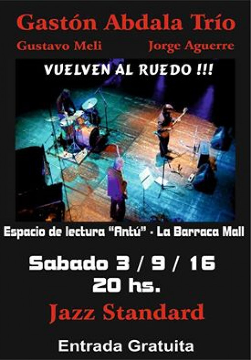 imagen Jazz Standard en el Espacio de Lectura Antü