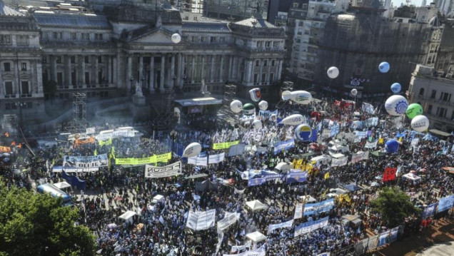 imagen Campos: "Hay sectores de la CGT que no quieren ir al paro" 