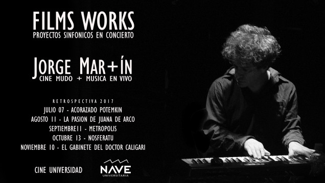 imagen Cine mudo con música en vivo, una experiencia de la mano de Jorge Martín